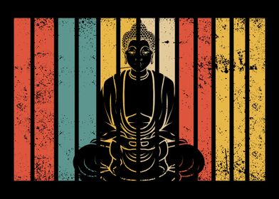 Retro Buddha Buddhism