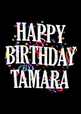 Happy Birthday Tamara