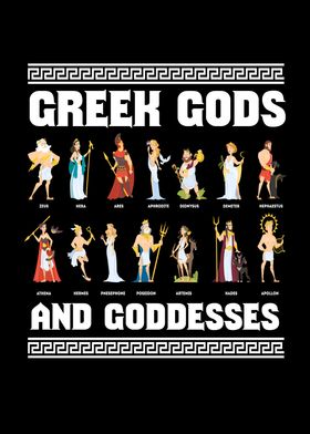 Greek Gods And Goddesses