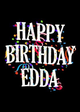 Happy Birthday Edda