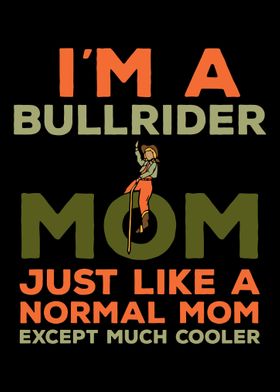 bull riding rodeo mom moth