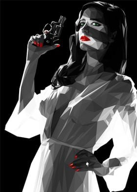 Eva Green Sin City Poster