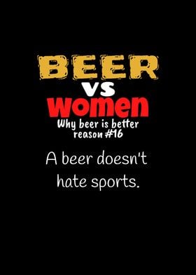 Beer Vs Women Sports