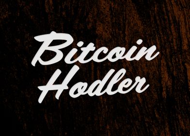 Bitcoin Hodler poster