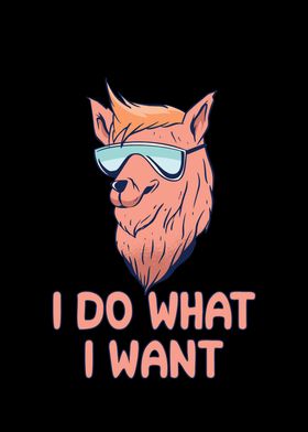 I do what I want