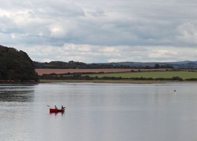 A view of the river Camel 