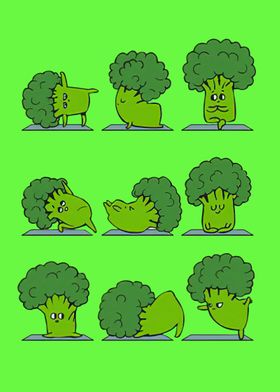 21 Broccoli yoga 21