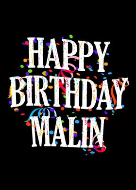 Happy Birthday Malin