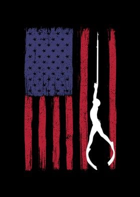 Spearfishing USA Flag