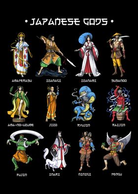 Japanese Mythology Gods