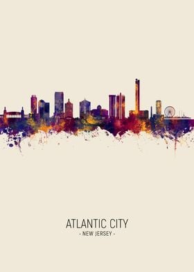 Atlantic City Skyline