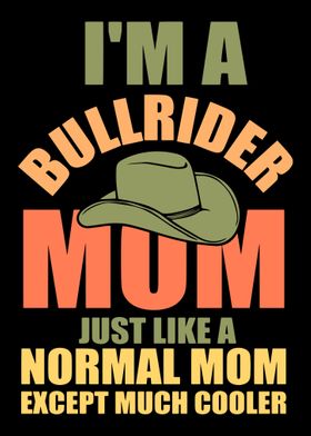 bull riding rodeo mom moth