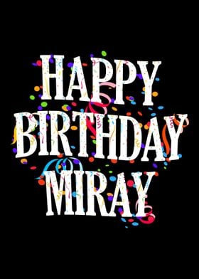 Happy Birthday Miray