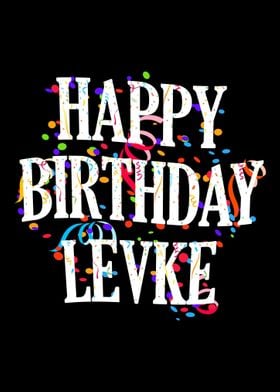 Happy Birthday Levke