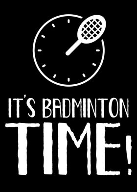 Its Badminton Time