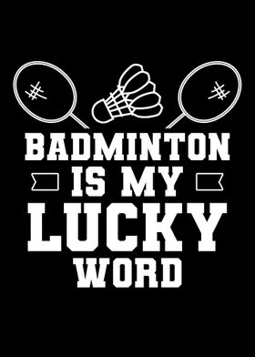 Badminton Lucky Word