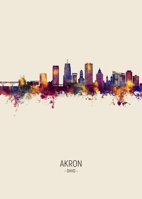 Akron Skyline Ohio