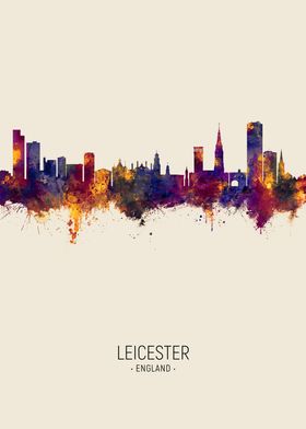 Leicester Skyline England