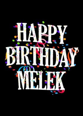 Happy Birthday Melek