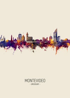 Montevideo Skyline Uruguay