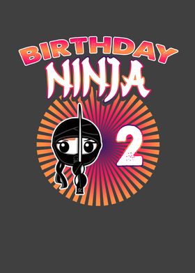 Birthday Ninja Children