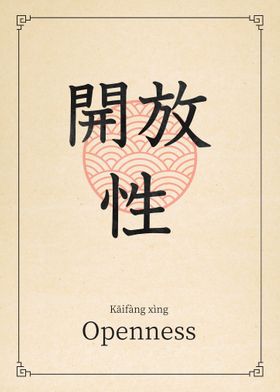 Openness China Style