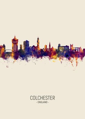 Colchester Skyline England