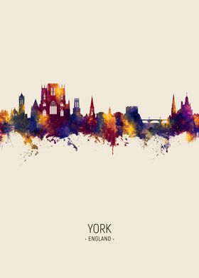 York Skyline England