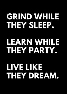 Grind Learn Live 