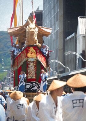 Gion Matsuri Procession