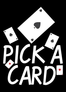 Pick A Card Trick Magician