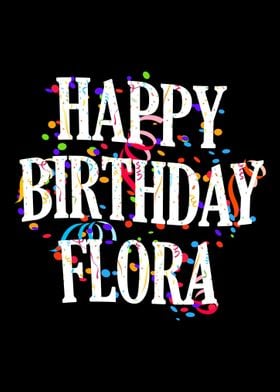 Happy Birthday Flora