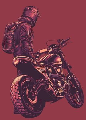 moto illustration art