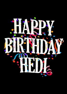 Happy Birthday Hedi