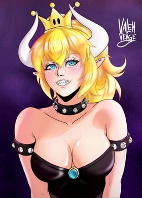 Bowsette Portrait 