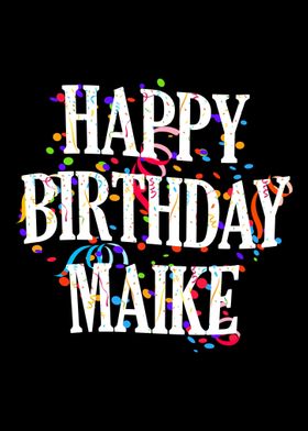 Happy Birthday Maike