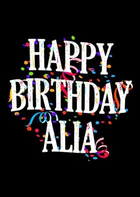 Happy Birthday Alia