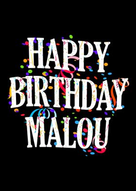 Happy Birthday Malou