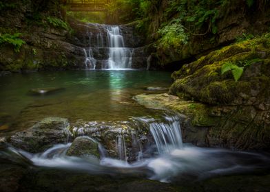 The Sychryd Cascades