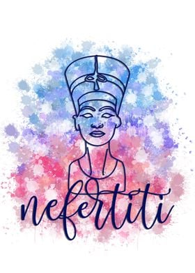 Bust of Nefertiti goddess