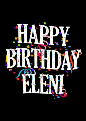 Happy Birthday Eleni