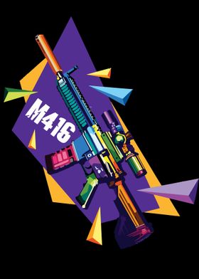 M416 pop art wpap