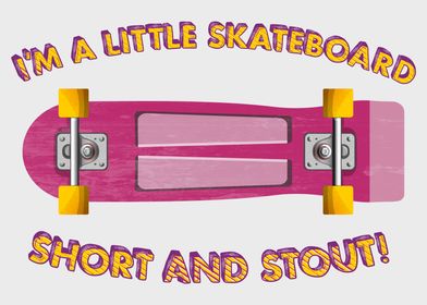 Pink Skateboard