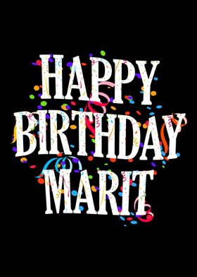 Happy Birthday Marit