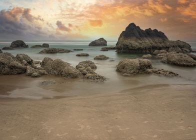 Luminations at Canon beach