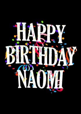 Happy Birthday Naomi