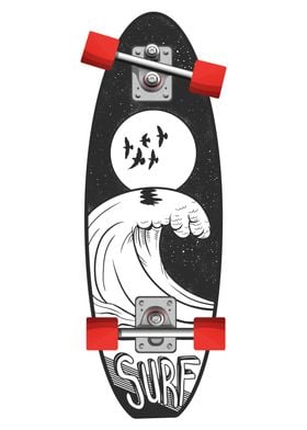 Surf skateboard