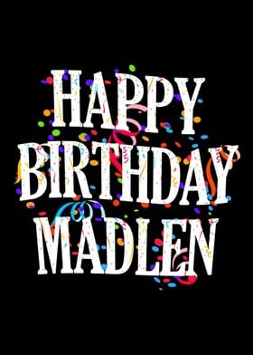 Happy Birthday Madlen