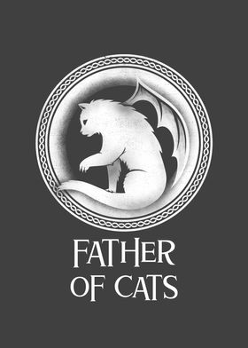 Father Of Cats Cat Dad