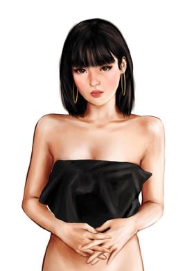 Girl Portrait Illustration